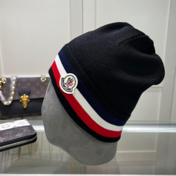 replica,repliche,fake,1:1,earrings,bracelet,ring,jewelry MONCLER berretto in maglia stile classico per uomo e donna