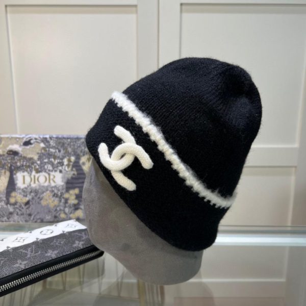 replica,repliche,fake,1:1,earrings,bracelet,ring,jewelry Cappello Chanel in lana autunnale e invernale