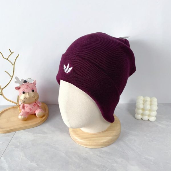 replica,repliche,fake,1:1,earrings,bracelet,ring,jewelry Cappello lavorato a maglia in lana con logo ricamato con lettera Adidas, stesso stile per uomo e donna