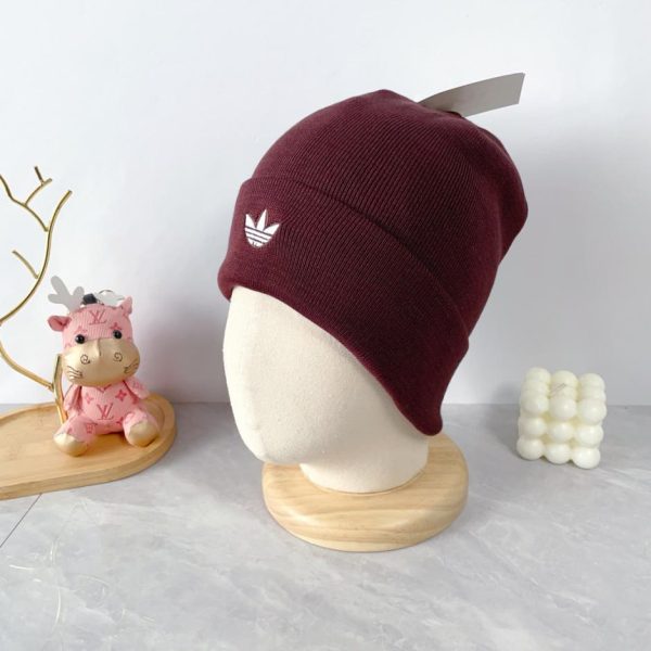 replica,repliche,fake,1:1,earrings,bracelet,ring,jewelry Cappello lavorato a maglia in lana con logo ricamato con lettera Adidas, stesso stile per uomo e donna