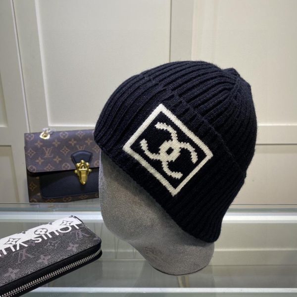 replica,repliche,fake,1:1,earrings,bracelet,ring,jewelry Cappello lavorato a maglia di lana cashmere di qualit脿 Chanel