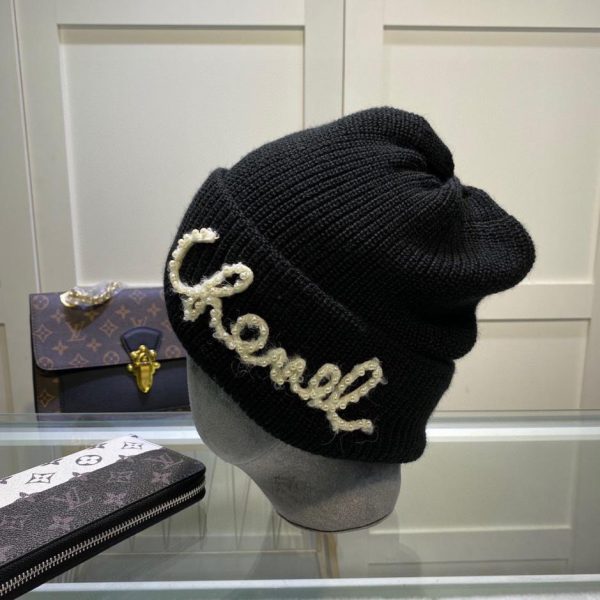 replica,repliche,fake,1:1,earrings,bracelet,ring,jewelry Cappello Chanel autunno e inverno in lana perlata