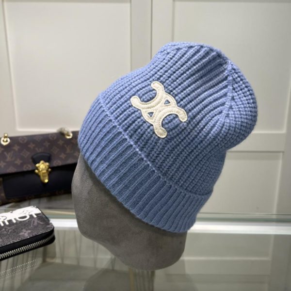 replica,repliche,fake,1:1,earrings,bracelet,ring,jewelry Cappello lavorato a maglia CELINE in lana, stesso stile per uomo e donna
