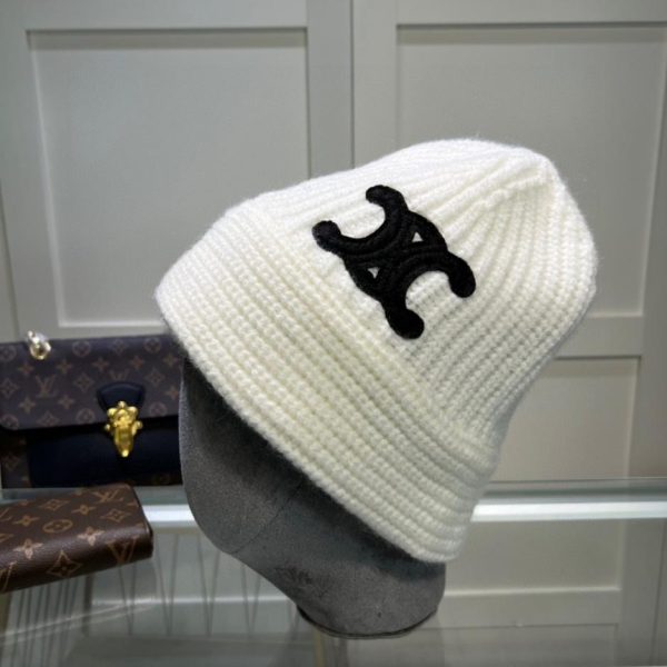 replica,repliche,fake,1:1,earrings,bracelet,ring,jewelry Cappello lavorato a maglia CELINE per uomo e donna