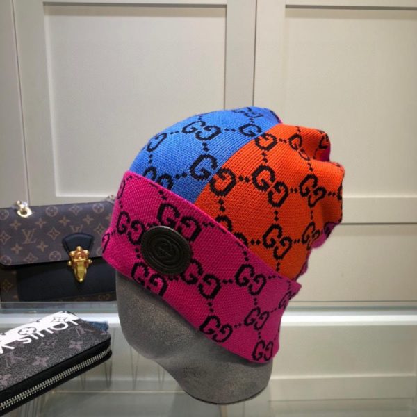 replica,repliche,fake,1:1,earrings,bracelet,ring,jewelry L’ultimo cappello lavorato a maglia in misto lana di GUCCI, unisex