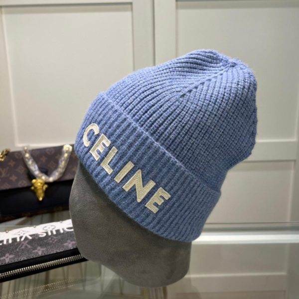replica,repliche,fake,1:1,earrings,bracelet,ring,jewelry Cappello lavorato a maglia CELINE per uomo e donna
