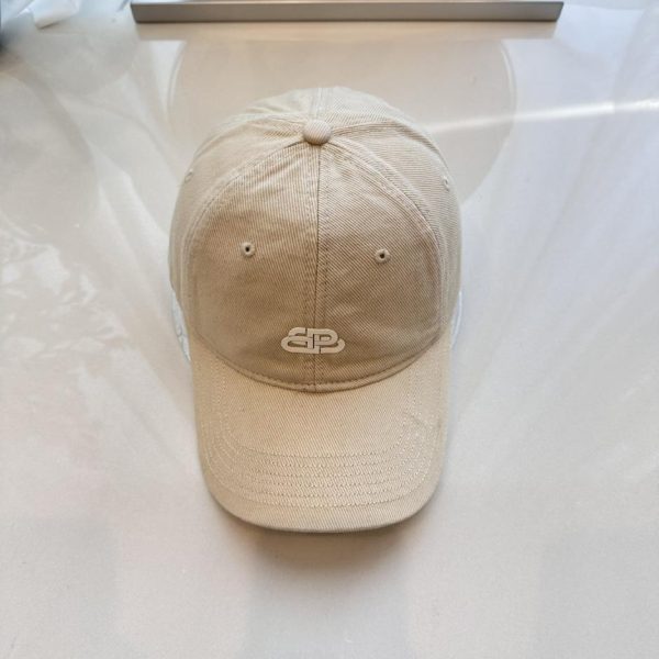Nuovo berretto da baseball Balenciaga in cotone lavato personalizzato