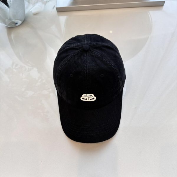 Nuovo berretto da baseball Balenciaga in cotone lavato personalizzato