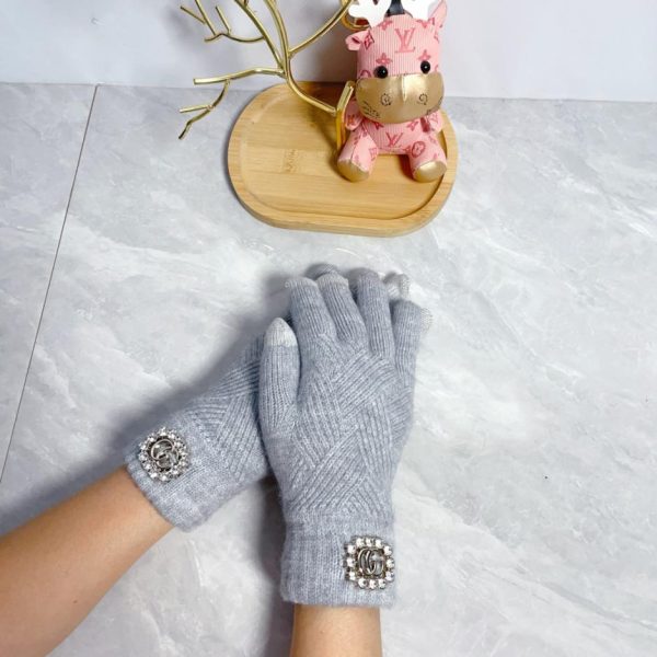 replica,repliche,fake,1:1,earrings,bracelet,ring,jewelry Guanti in lana Gucci