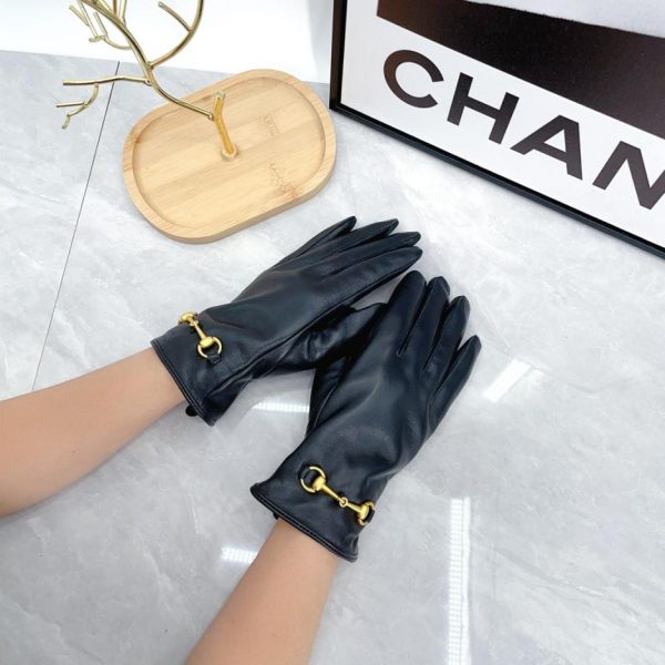 replica,repliche,fake,1:1,earrings,bracelet,ring,jewelry Gucci [Alta qualit脿] Nuovi guanti da donna in pelle di pecora con fodera in cashmere