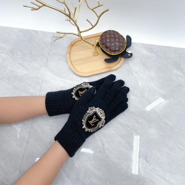 replica,repliche,fake,1:1,earrings,bracelet,ring,jewelry Guanti in lana Louis Vuitton