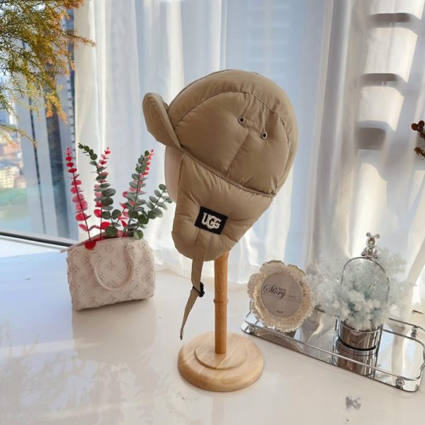 Ugg autunno e inverno cappello da sci antivento e caldo con protezione per le orecchie