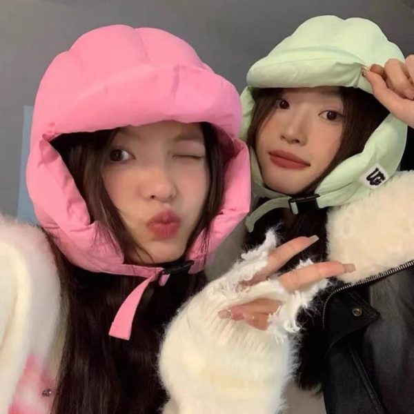 Ugg autunno e inverno cappello da sci antivento e caldo con protezione per le orecchie