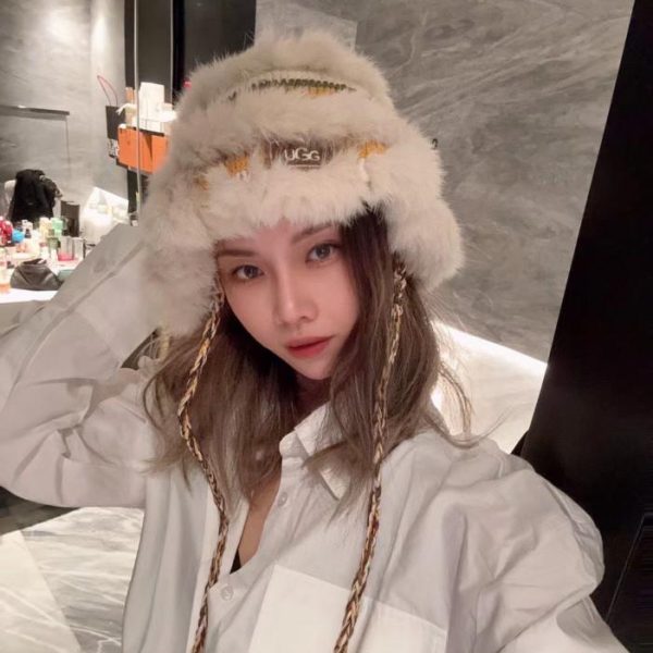 Cappello da pescatore intrecciato lavorato a maglia UGG