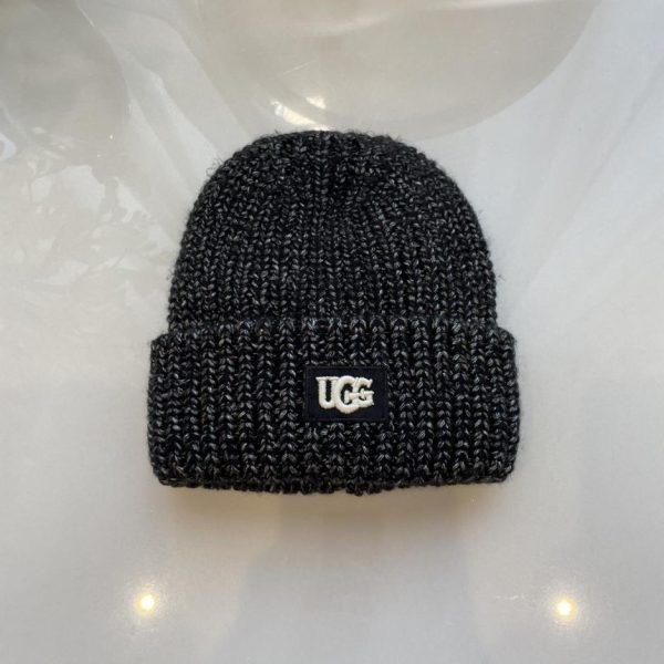 UGG autunno e inverno nuovi cappelli lavorati a maglia con circonferenza della testa con ago spesso per ragazzi e ragazze cappelli lavorati a maglia dello stesso stile