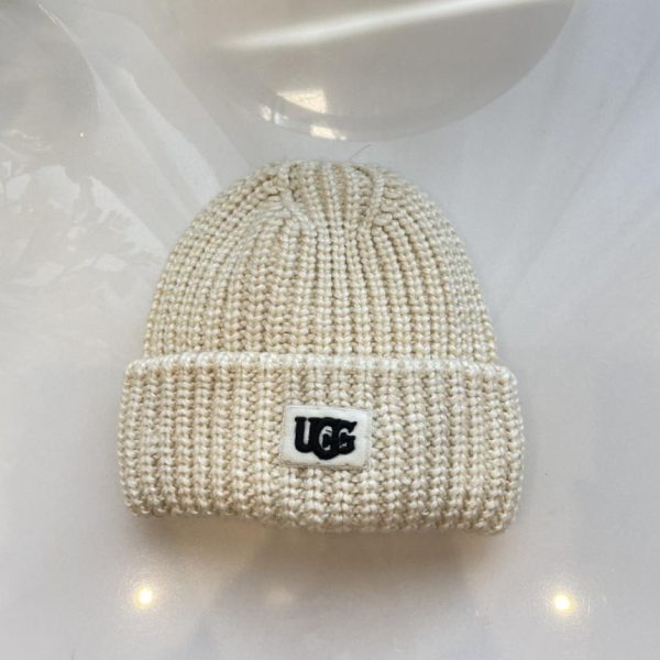 UGG autunno e inverno nuovi cappelli lavorati a maglia con circonferenza della testa con ago spesso per ragazzi e ragazze cappelli lavorati a maglia dello stesso stile