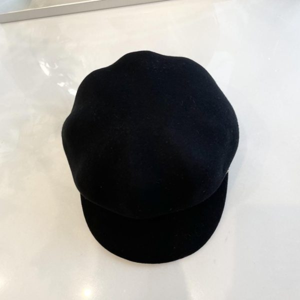 Cappello Chanel nuovo autunno inverno in feltro di lana 100% lana
