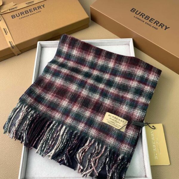 Sciarpa da lavoro ufficiale da uomo a quadri Burberry