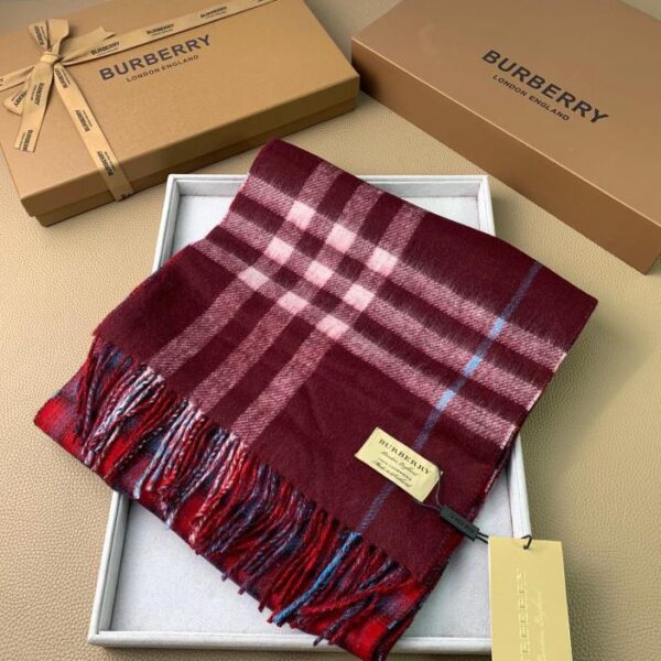 Sciarpa da lavoro ufficiale da uomo a quadri Burberry