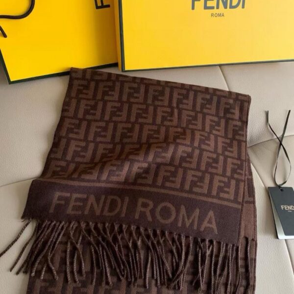 replica,repliche,fake,1:1,earrings,bracelet,ring,jewelry Sciarpa Fendi con lettera FF presbite