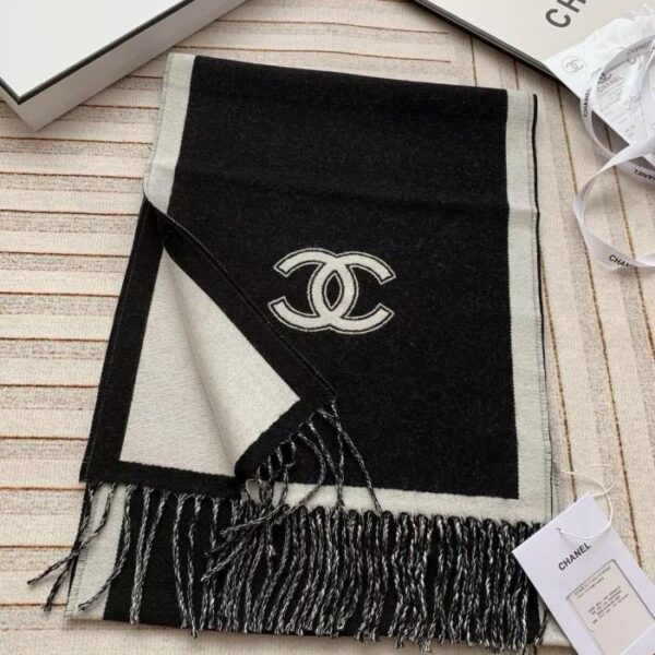 replica,repliche,fake,1:1,earrings,bracelet,ring,jewelry CHANEL Sciarpa Chanel 2024 in lana nuova