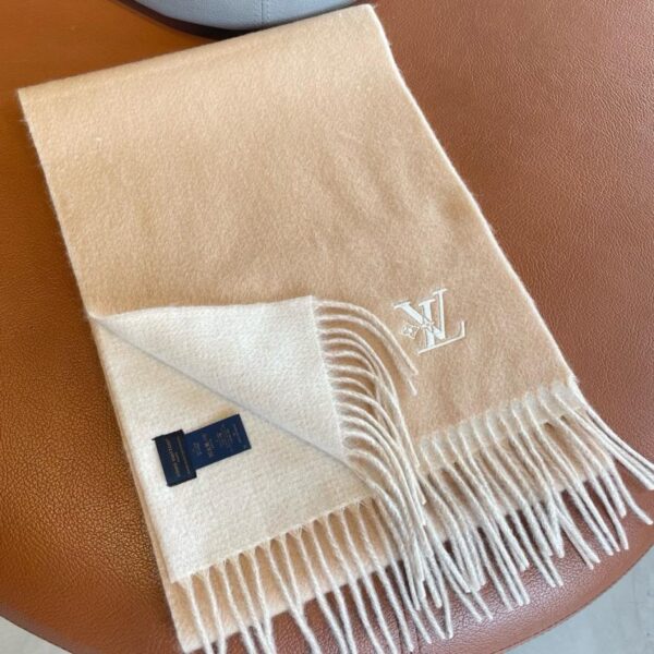 replica,repliche,fake,1:1,earrings,bracelet,ring,jewelry Sciarpa Louis Vuitton a due strisce in tessuto doppio