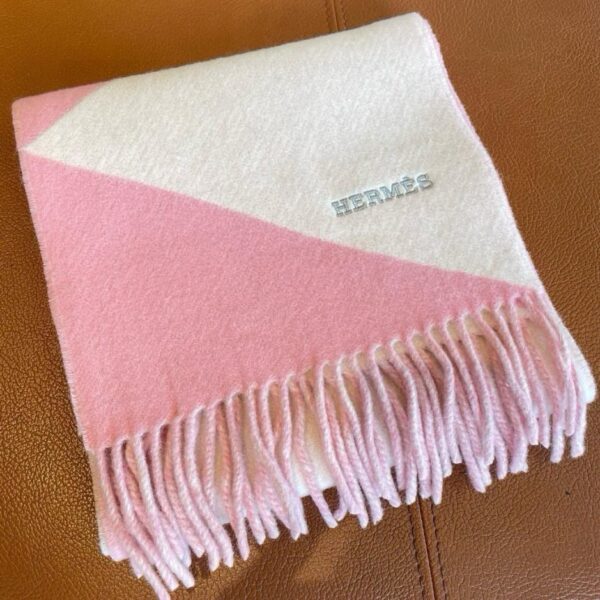 Sciarpa geometrica in cashmere Hermes Sciarpa per bambini in puro cashmere 100