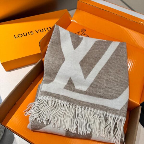 replica,repliche,fake,1:1,earrings,bracelet,ring,jewelry Scialle in cashmere oro Louis Vuitton