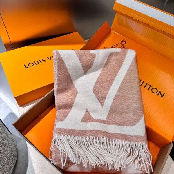 replica,repliche,fake,1:1,earrings,bracelet,ring,jewelry Scialle in cashmere oro Louis Vuitton