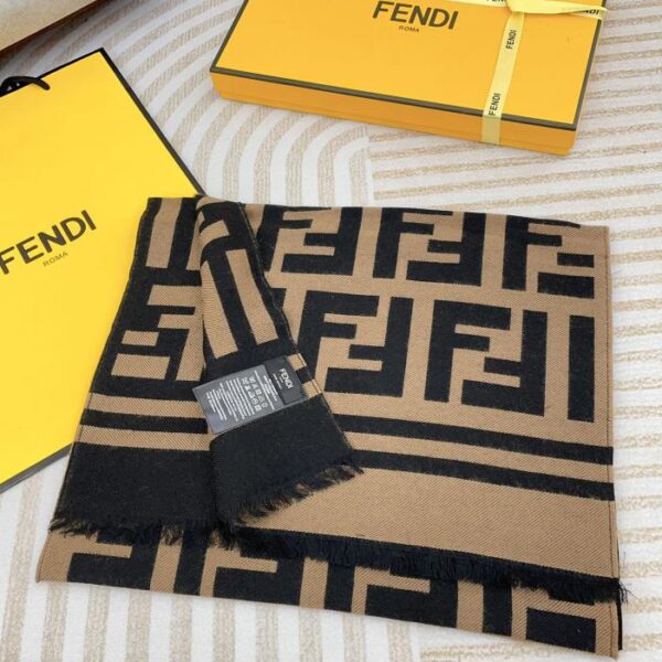 replica,repliche,fake,1:1,earrings,bracelet,ring,jewelry Sciarpa Fendi presbite stile lettera FF