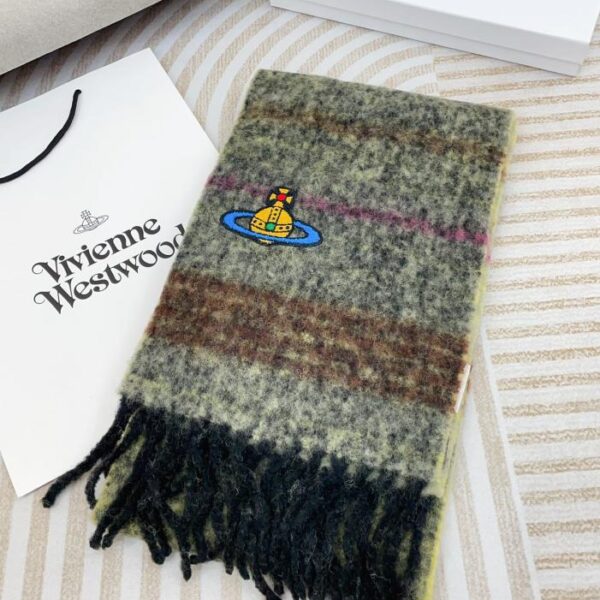 replica,repliche,fake,1:1,earrings,bracelet,ring,jewelry viviennewestwood Sciarpa classica in mohair Saturn grande West Queen Mother