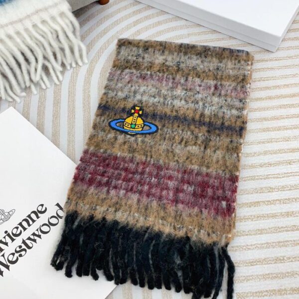 replica,repliche,fake,1:1,earrings,bracelet,ring,jewelry viviennewestwood Sciarpa classica in mohair Saturn grande West Queen Mother