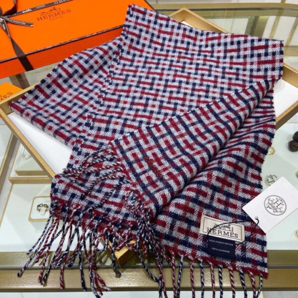 replica,repliche,fake,1:1,earrings,bracelet,ring,jewelry Sciarpa in cashmere da uomo Hermès Scottish H Scarf