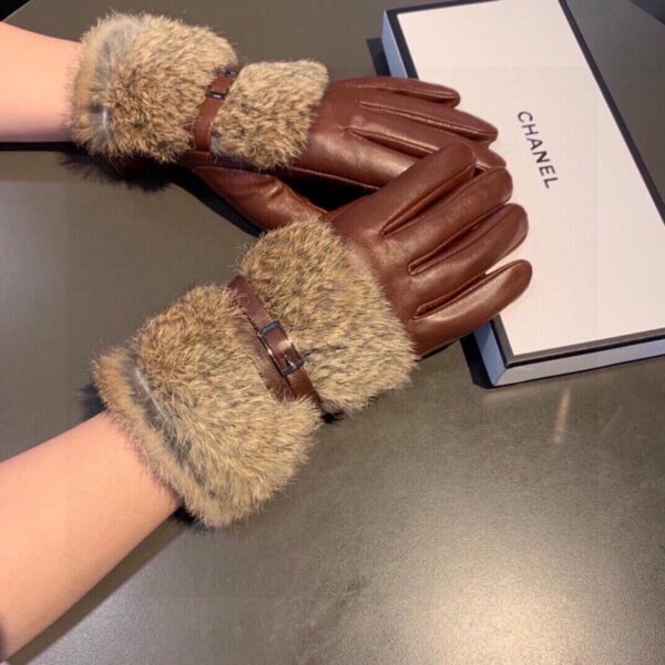 replica,repliche,fake,1:1,earrings,bracelet,ring,jewelry Chanel Guanti in pelle di pecora Lazy Rabbit autunno e inverno Touch screen per telefono cellulare