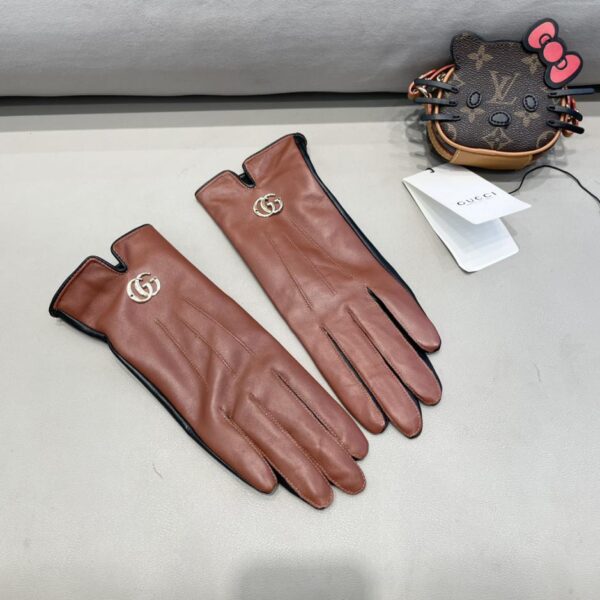 replica,repliche,fake,1:1,earrings,bracelet,ring,jewelry GUCCI nuovi guanti da donna con fodera in montone