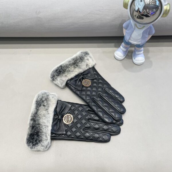 replica,repliche,fake,1:1,earrings,bracelet,ring,jewelry Chanel Guanti in pelle di pecora Lazy Rabbit autunno e inverno Touch screen per telefono cellulare