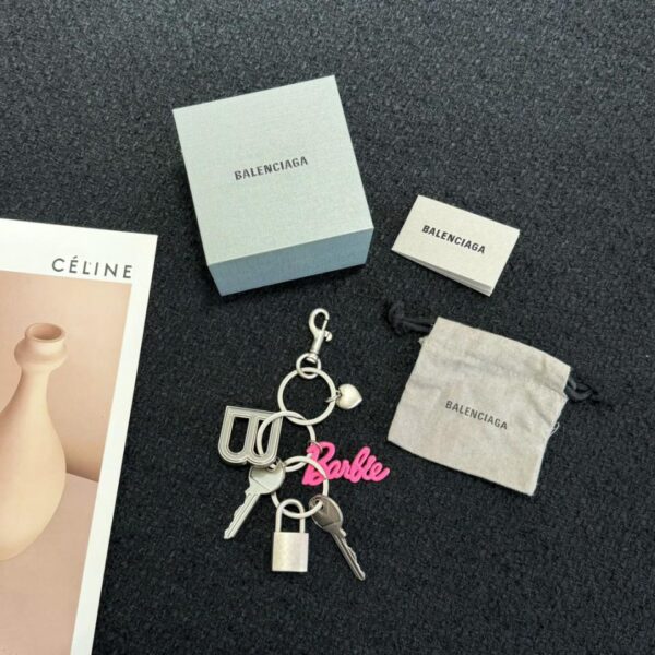 Portachiavi pendente piccolo Balenciaga Rodeo (8E73)