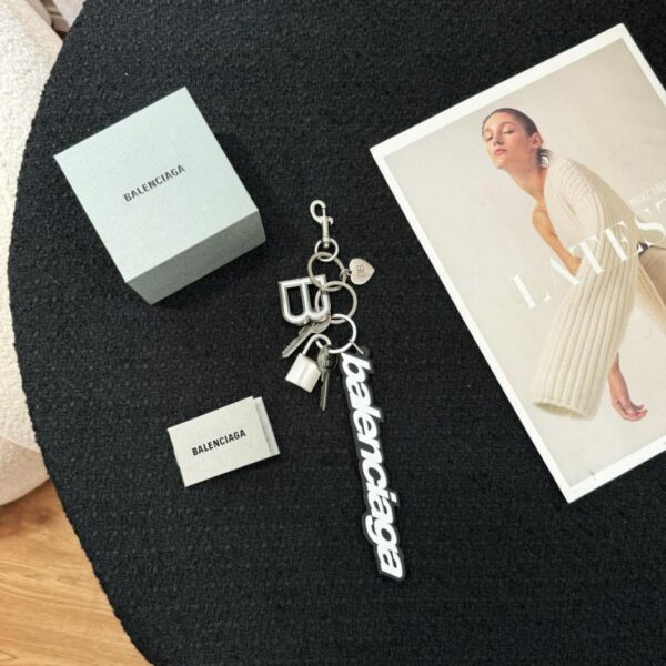 Portachiavi pendente piccolo Balenciaga Rodeo (92C0)
