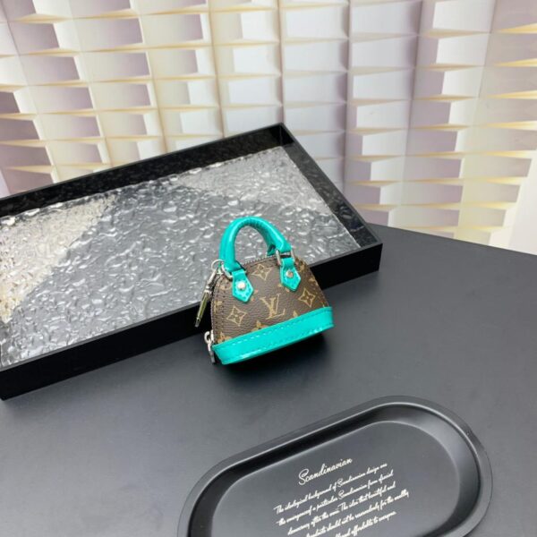 replica,repliche,fake,1:1,earrings,bracelet,ring,jewelry  M01706 ️Louis Vuitton lv mini ciondolo portachiavi borsa a conchiglia (794C)