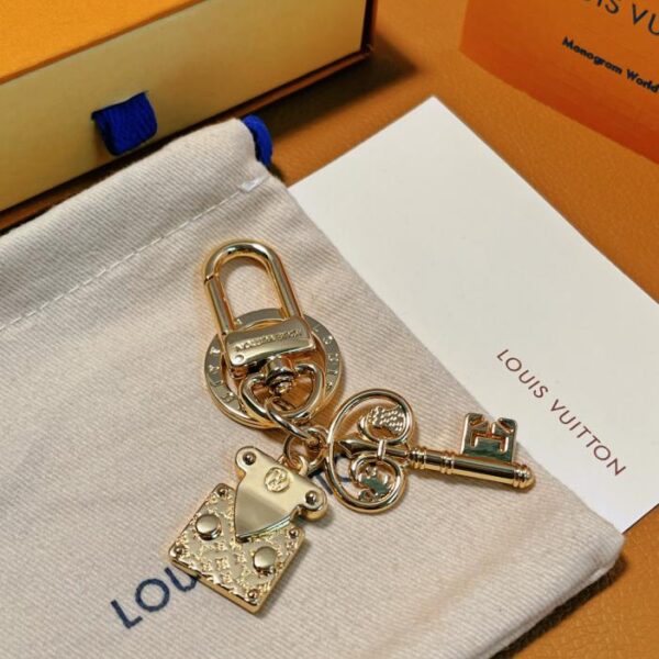 replica,repliche,fake,1:1,earrings,bracelet,ring,jewelry Nuova serie di portachiavi con ciondolo LV (523F)