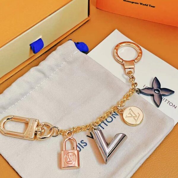 replica,repliche,fake,1:1,earrings,bracelet,ring,jewelry LV M67379, Portachiavi decorazione borsa classica LV KALEIDO V PADLOVK decorazione borsa (C54E)
