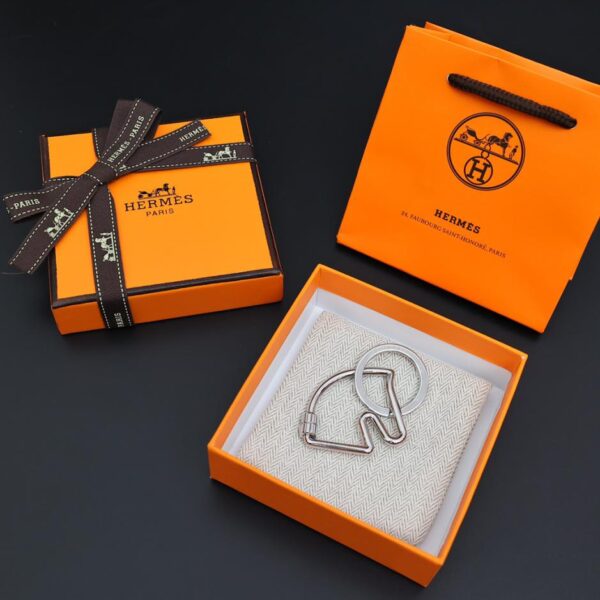 replica,repliche,fake,1:1,earrings,bracelet,ring,jewelry HERMES Cheval Testa di cavallo Portachiavi Ciondolo Portachiavi per auto (832C)