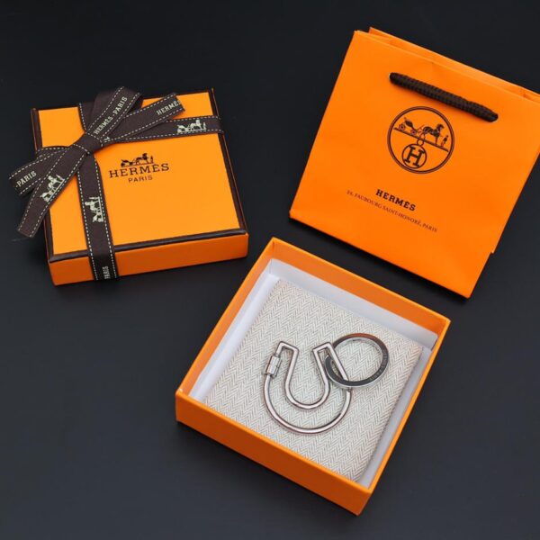 replica,repliche,fake,1:1,earrings,bracelet,ring,jewelry HERMES Cheval Testa di cavallo Portachiavi Ciondolo Portachiavi per auto (F6E6)