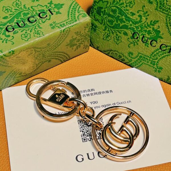replica,repliche,fake,1:1,earrings,bracelet,ring,jewelry Ciondolo portachiavi per auto con decorazione borsa Gucci (E2D6)