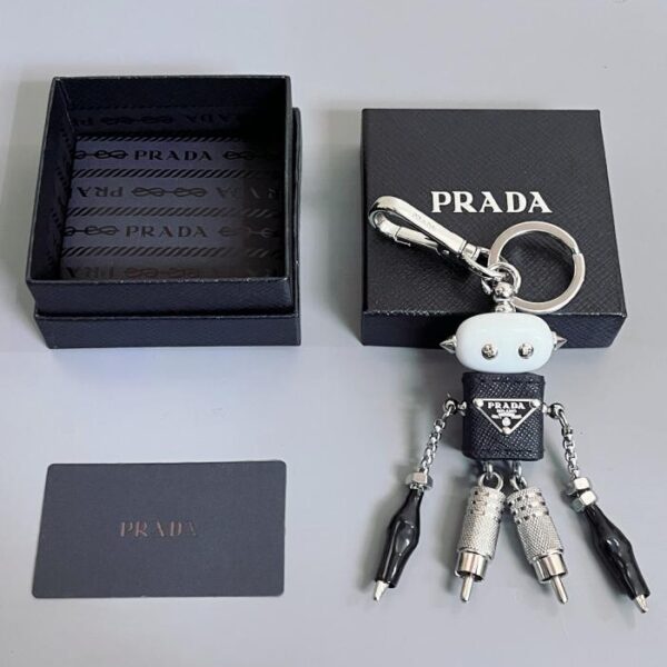 replica,repliche,fake,1:1,earrings,bracelet,ring,jewelry Prada Robot Portachiavi Sito Ufficiale Modello 919018(CB97)