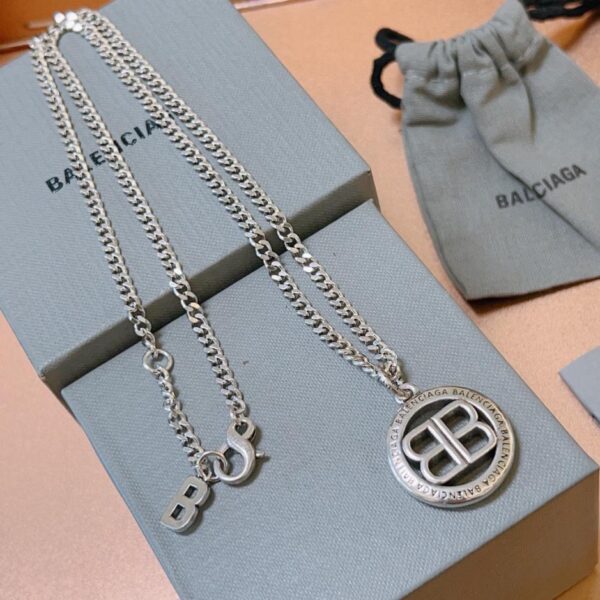 replica,repliche,fake,1:1,earrings,bracelet,ring,jewelry Nuova collana Balenciaga (1FA3)
