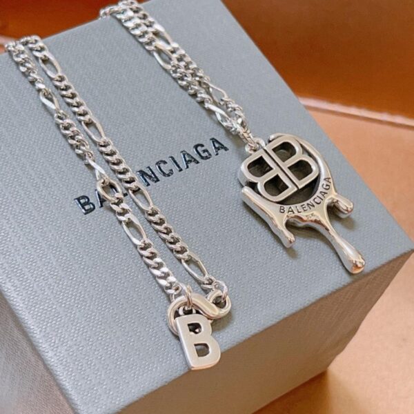 replica,repliche,fake,1:1,earrings,bracelet,ring,jewelry Nuova collana Balenciaga (28CB)