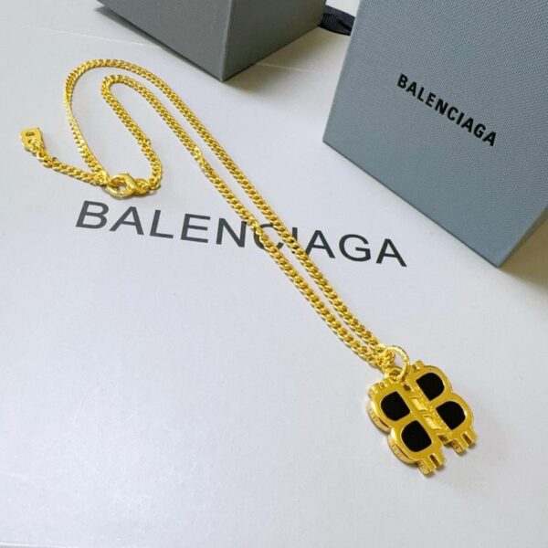 replica,repliche,fake,1:1,earrings,bracelet,ring,jewelry Nuova collana Balenciaga (2DA9)