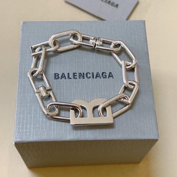 replica,repliche,fake,1:1,earrings,bracelet,ring,jewelry Balenciaga nuova collana da uomo e da donna (34E2)
