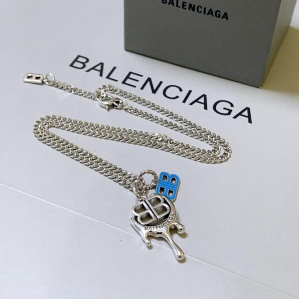 replica,repliche,fake,1:1,earrings,bracelet,ring,jewelry Nuova collana Balenciaga (D60B)